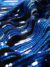 Black tulle with blue Embroidery - Image 3