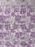 Transparent Tulle fabric with Massive Purple Floral embroidery - Image 2
