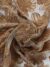 Brown Floral Appliqué Tulle