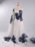 Chic Abstract Ginkgo  (NUDE TULLE) - Image 4