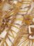 Golden Tulle with shiny, floral embroidery - Image 2
