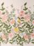 Yellow, Coral and Blue Elegant Whisper Embroidered Tulle - Image 3