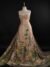 Yellow, Pink and Blue Elegant Whisper Embroidered Tulle - Image 5