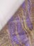 Purple and goldenTulle adorned with embroidery - Image 3