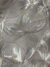 Dark brown tulle adorned with floral embroidery - Image 3
