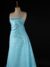 Blue Tulle with shiny Embroidery - Image 6