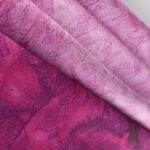 Berry Bloom Ombre Satin