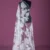 Tulle with off white floral embroidery - Image 2