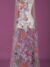 Tulle with multi-colored embroidery