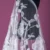 off white tulle with embroidered flowers - Image 2