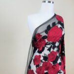 Noir et Rouge Elegance Tulle