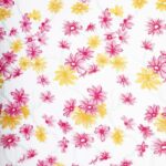 Pink and Yellow Ebony Elegance Tulle
