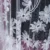 Ebony off white tulle adorned with elegant floral embroidery - Image 2