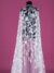 Off White Elegant Whisper Embroidered Tulle