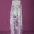 Off white tulle adorned with floral embroidery - Image 2