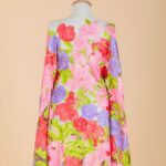 Vibrant Floral Elegance Tulle