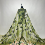 Tulle with delicate embroidery for a touch of elegance