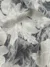 Off White Opulent Lace with Embroidery and Velvet Appliqué - Image 2