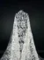 Off White Artisanal Tulle with Embroidery and Raffia Cord Detail