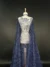 Ornate Bloom Tulle with Intricate Embroidery