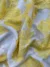 Bright Yellow Floral Harmony Tulle with Embroidered Flowers - Image 2