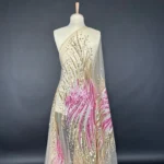 Dazzling Elegance Tulle with Embroidery and Sequins