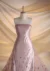 Burgundy Sequin Gradient Fabric - Image 2