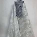 off white Luster Tulle with charming Raffia & Sequins