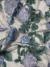 Enchanting tulle with intricate blue floral embroidery - Image 2