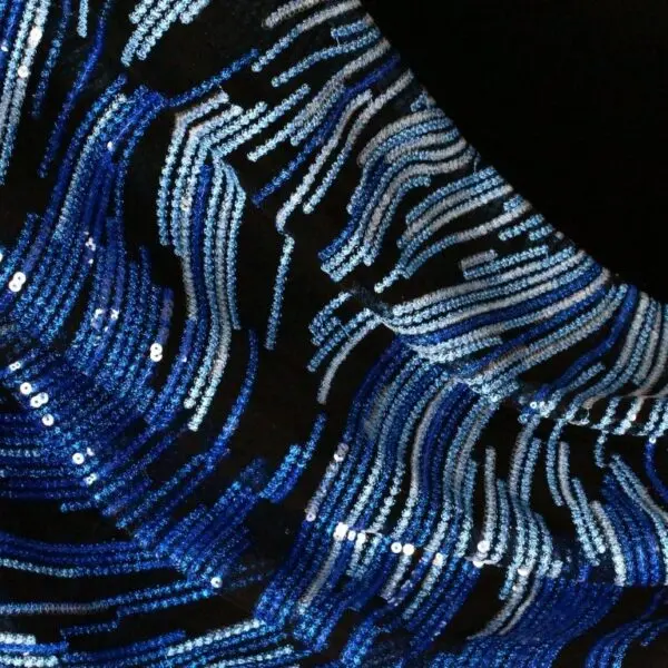 black tulle fabric