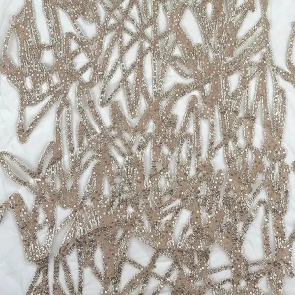 Light Golden Tulle fabric