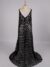 Black Luxe Sequin Mesh - Image 2