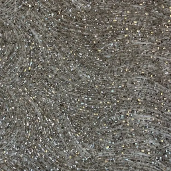 brown tulle fabric