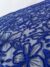 Dimensional Blue Metallic Floral - Image 3