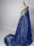 Dimensional Blue Metallic Floral - Image 6