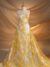 Yellow Tulle with Embroidery and Sequins - Image 5