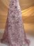 Charming Violet tulle with Embroidery and Paper Raffia Accents - Image 7