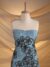Black Tulle adorned with stunning floral embroidery - Image 7