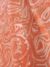 Coral Tulle fabric with round sequins for a sparkling, elegant touch