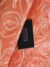 Coral Tulle fabric with round sequins for a sparkling, elegant touch - Image 3