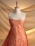 Coral Tulle fabric with round sequins for a sparkling, elegant touch - Image 6