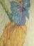 Yellow, pink and blue tulle adorned with floral embroidery - Image 2