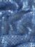 Blue tulle adorned with shiny embroidery - Image 4