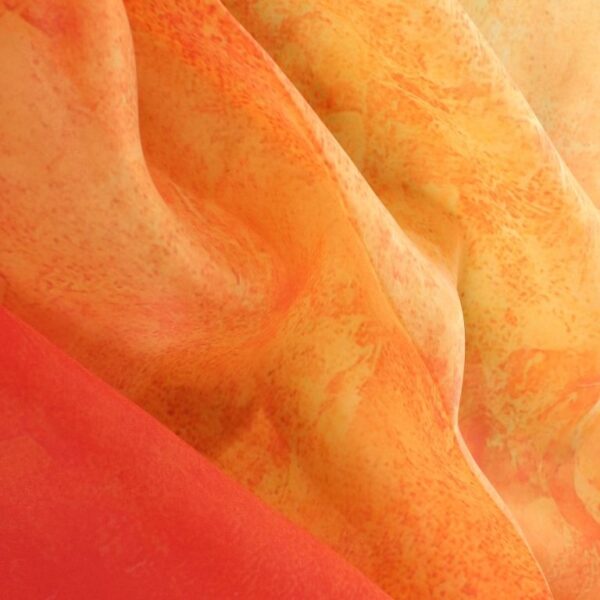Sunset Glow Ombre Organza