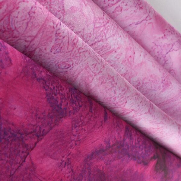 Berry Bloom Ombre Satin