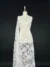 off white Glimmering Grace Tulle with Embroidery and Subtle Sequins